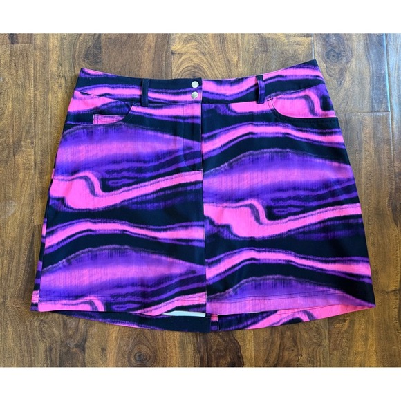 Slazenger Pants - Slazenger Skort Golf Purple Pink Tennis Activewear Pickleball Sz 8 Women Pull On